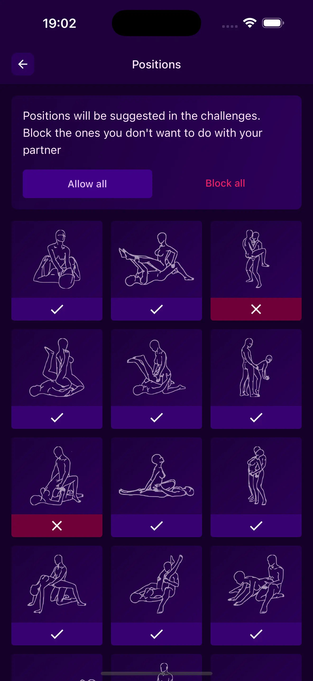 100+ Posições para Explorar