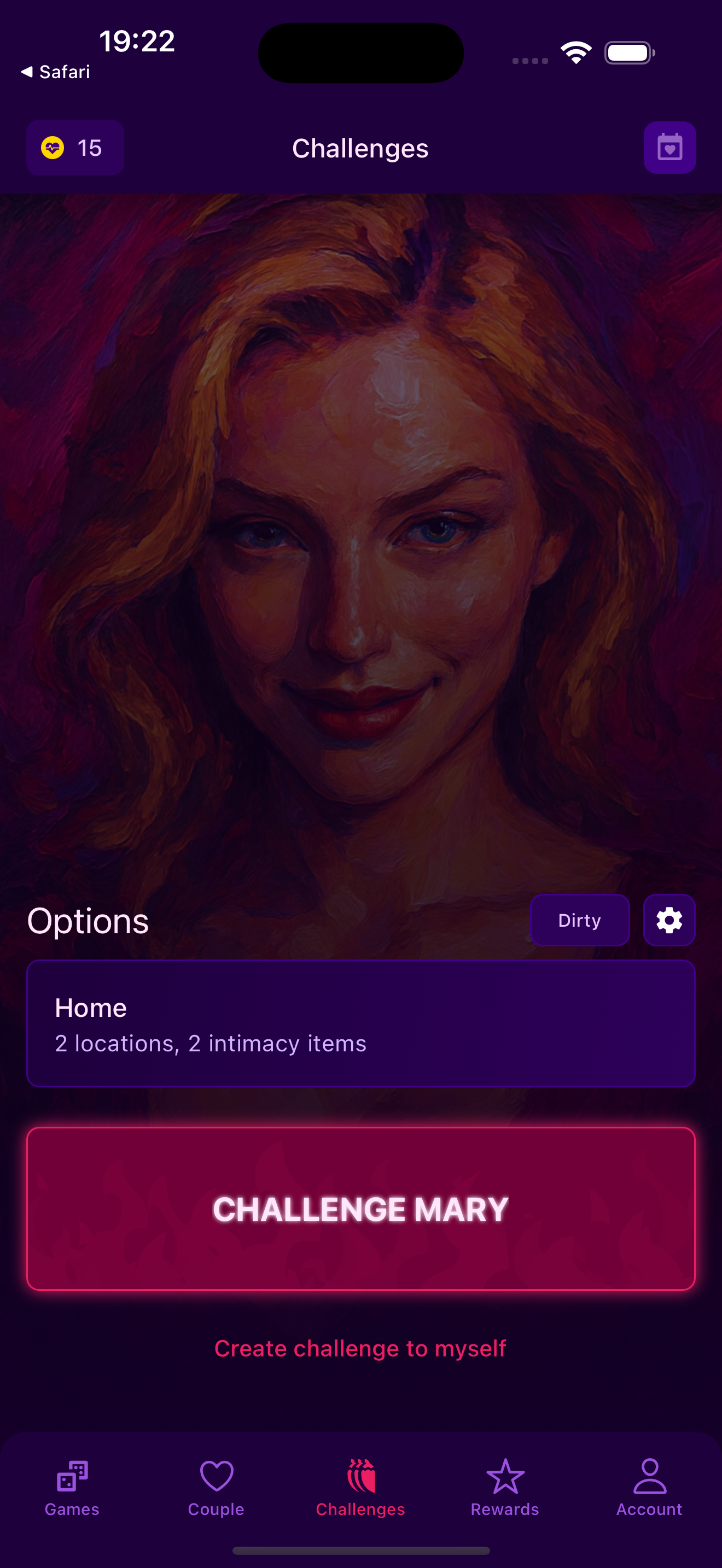 Pikant app screenshot